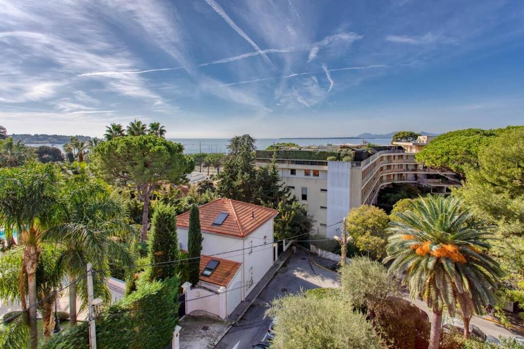 A6- 2 Bdr Incredible Sea View - Ac, Garage & Terrace Antibes Exterior foto