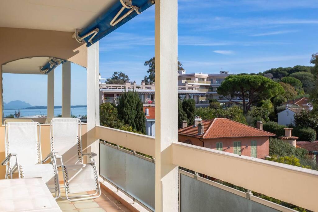 A6- 2 Bdr Incredible Sea View - Ac, Garage & Terrace Antibes Exterior foto